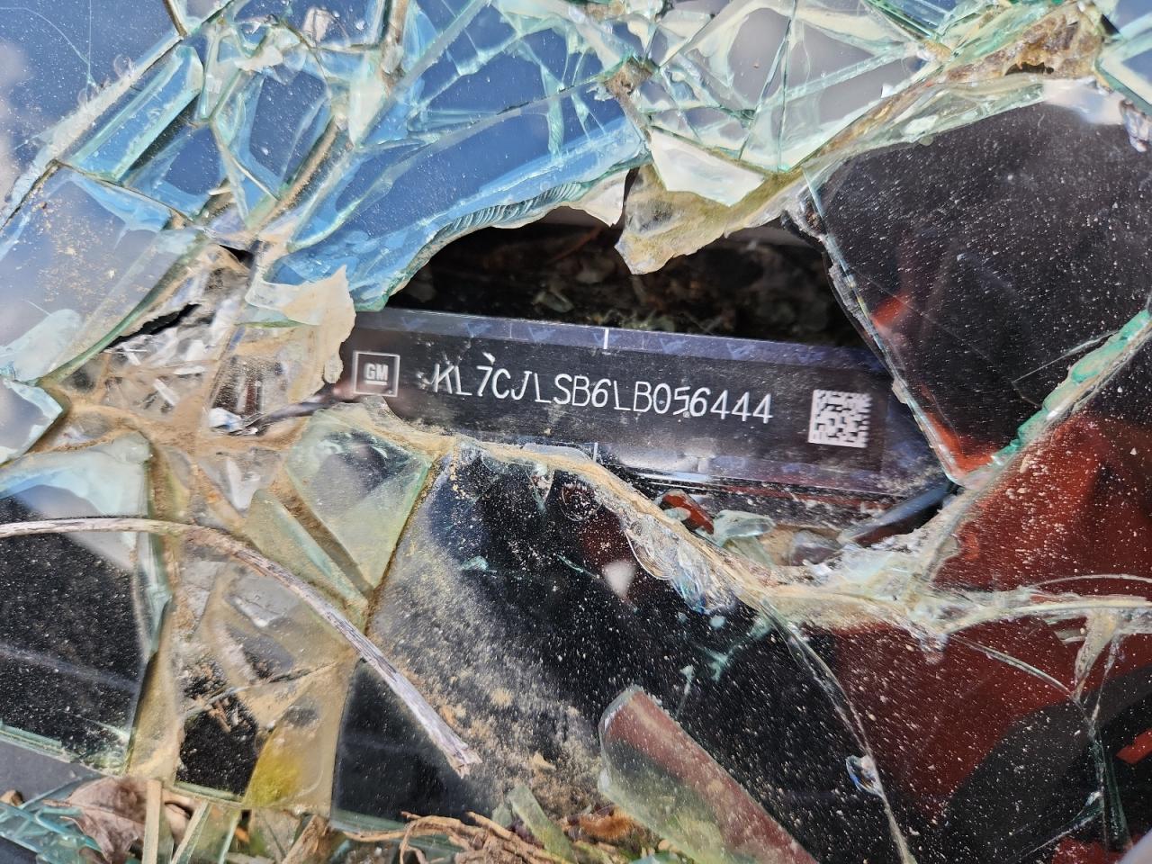 2020 Chevrolet Trax 1Lt VIN: KL7CJLSB6LB056444 Lot: 61088065