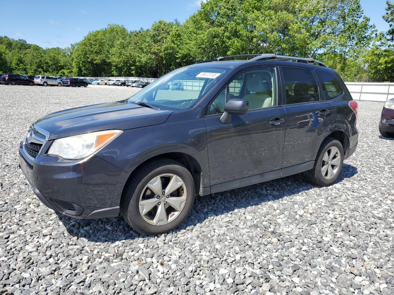 2015 Subaru Forester 2.5I Premium იყიდება North Billerica-ში, MA - Rear End