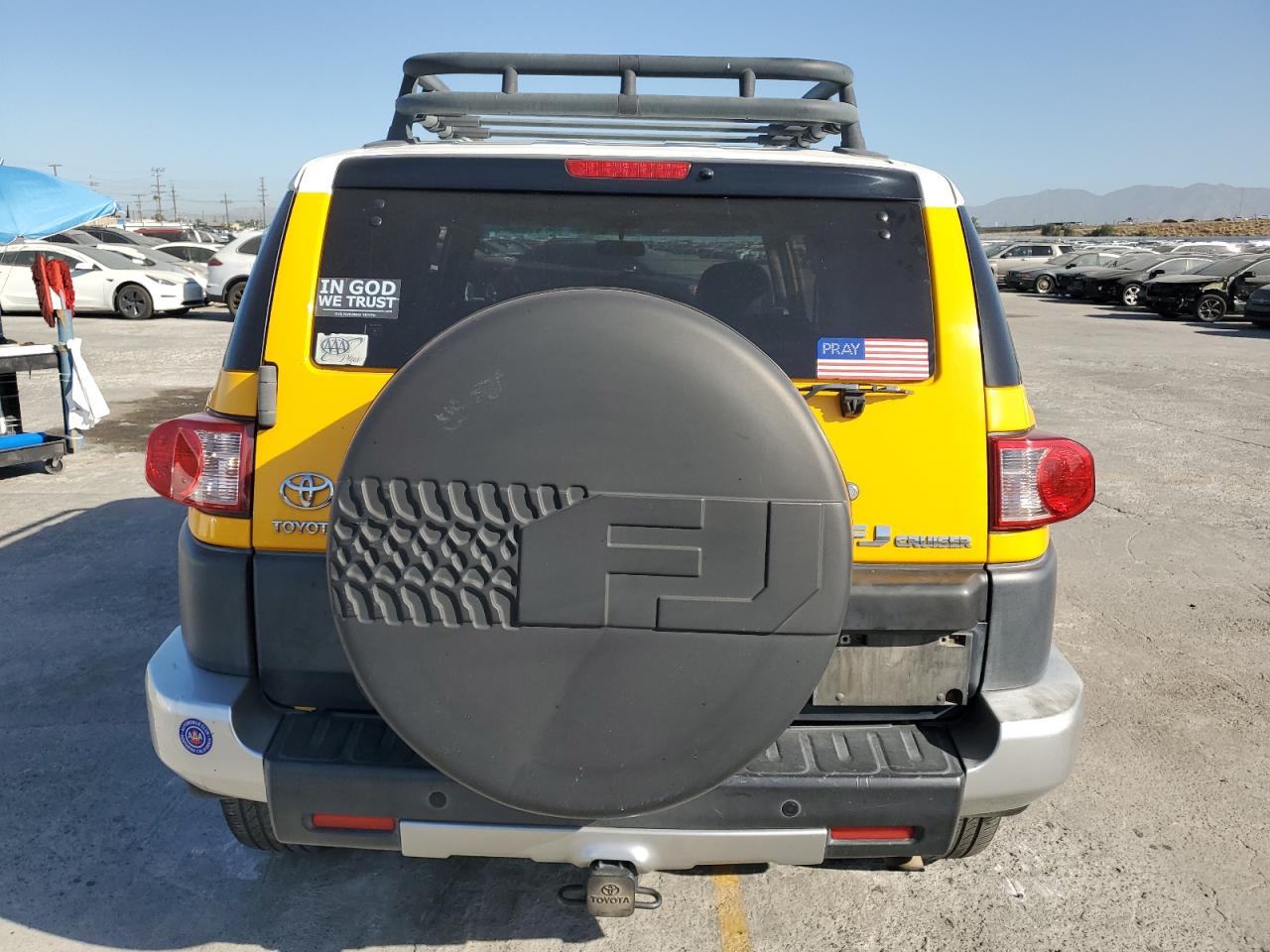 2007 Toyota Fj Cruiser VIN: JTEBU11F270006927 Lot: 61619525