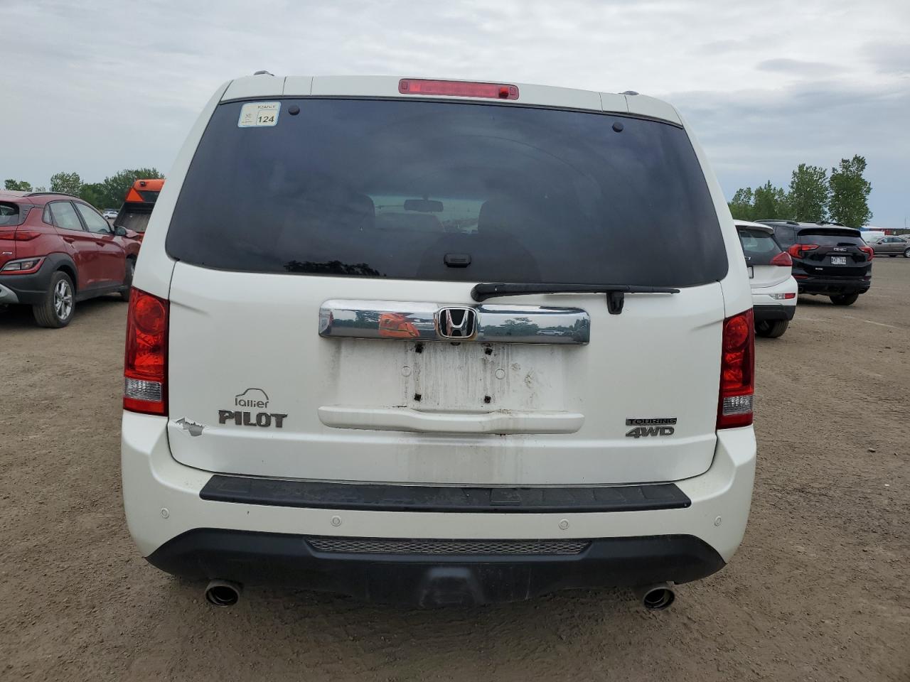 HONDA PILOT 2013 VIN 5FNYF4H94DB503727 фото 6