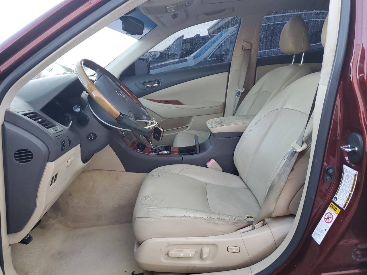 2007 Lexus Es 350 VIN: JTHBJ46G872038753 Lot: 62750335