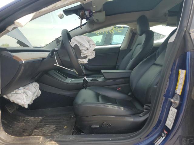  TESLA MODEL 3 2021 Синий