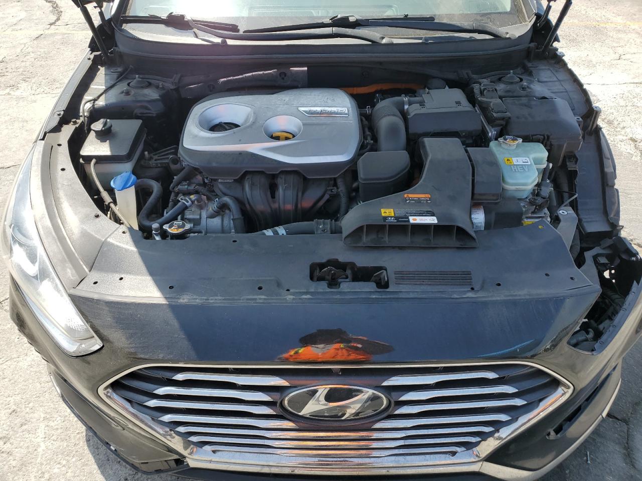 HYUNDAI SONATA 2019 VIN KMHE24L37KA090494 photo 11