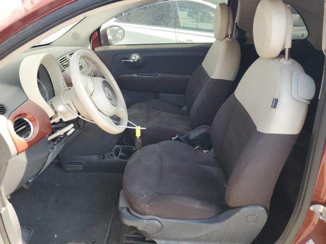  FIAT 500 2013 Orange