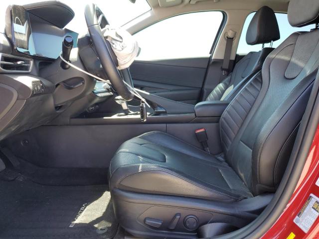  HYUNDAI ELANTRA 2022 Красный