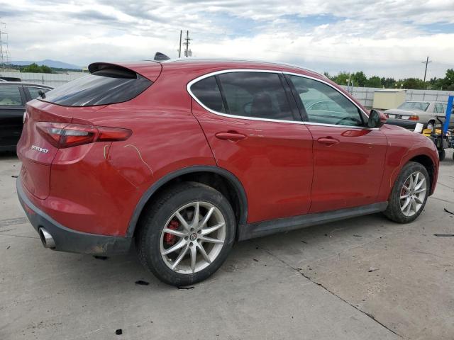  ALFA ROMEO STELVIO 2018 Red
