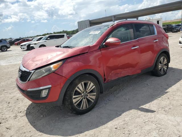  KIA SPORTAGE 2015 Burgundy