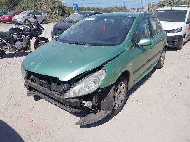 2002 PEUGEOT 307 LX for sale at Copart BRISTOL