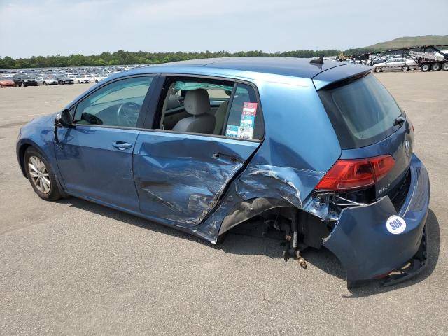  VOLKSWAGEN GOLF S/SE 2016 Синій