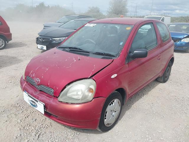 2002 TOYOTA YARIS 1.0 VVTI COLOUR COLLECTION 3DR for sale at Copart BRISTOL