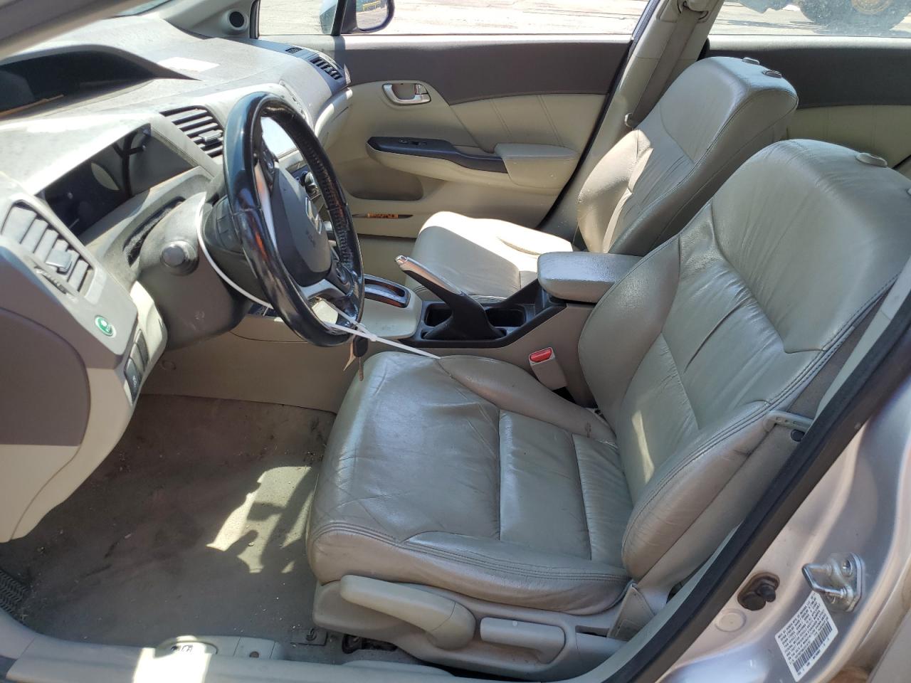 2012 Honda Civic Exl VIN: 19XFB2F96CE019797 Lot: 61190595