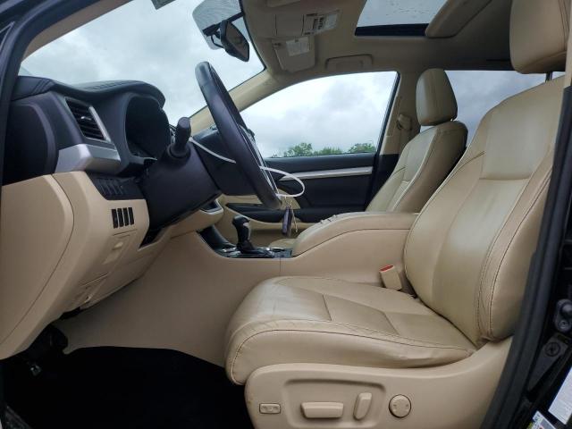 TOYOTA HIGHLANDER 2015 Czarny