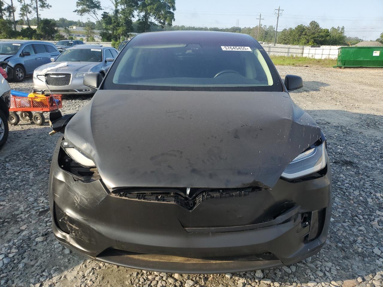 2017 Tesla Model X VIN: 5YJXCBE29HF055216 Lot: 57645455
