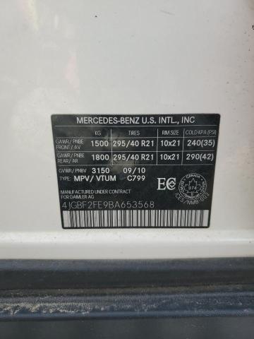 2011 MERCEDES-BENZ GL 350 BLUETEC  