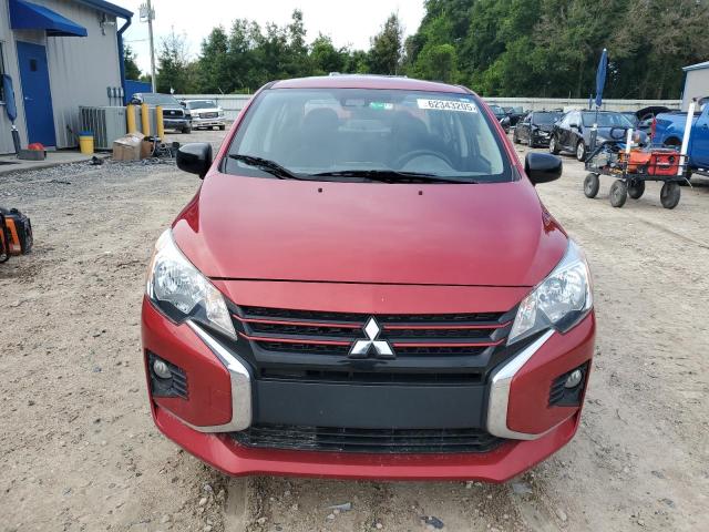  MITSUBISHI MIRAGE 2022 Czerwony