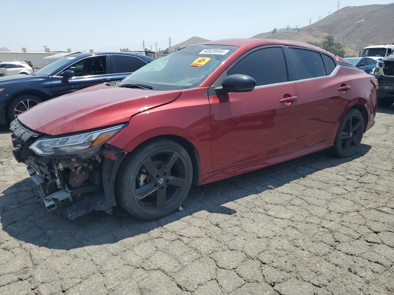 2022 Nissan Sentra Sr იყიდება Colton-ში, CA - Rollover