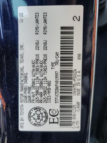 2023 TOYOTA TUNDRA CREWMAX CAPSTONE  