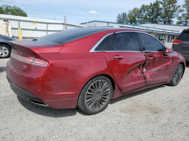  LINCOLN MKZ 2016 Red