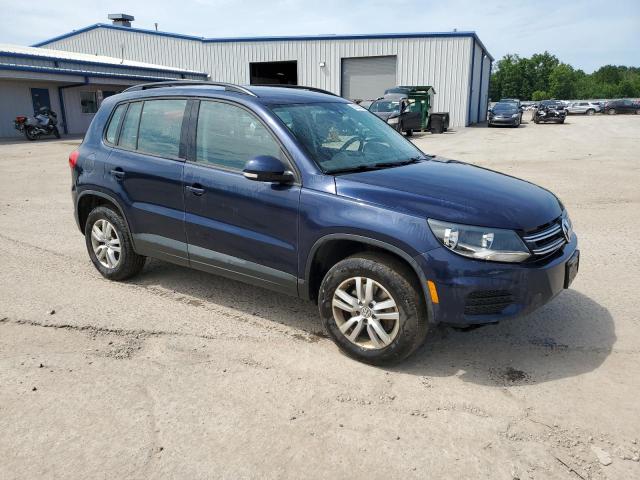  VOLKSWAGEN TIGUAN 2016 Granatowy