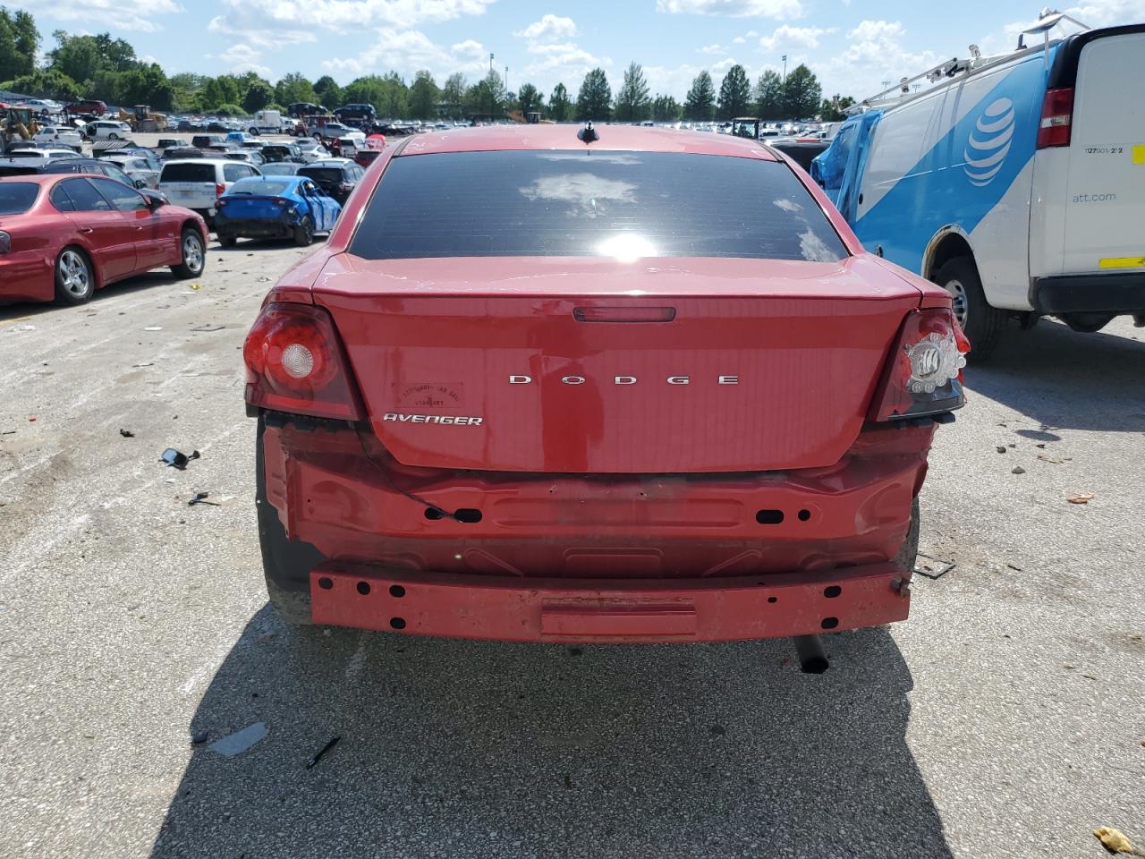 2011 Dodge Avenger Express VIN: 1B3BD4FB1BN540655 Lot: 62308155