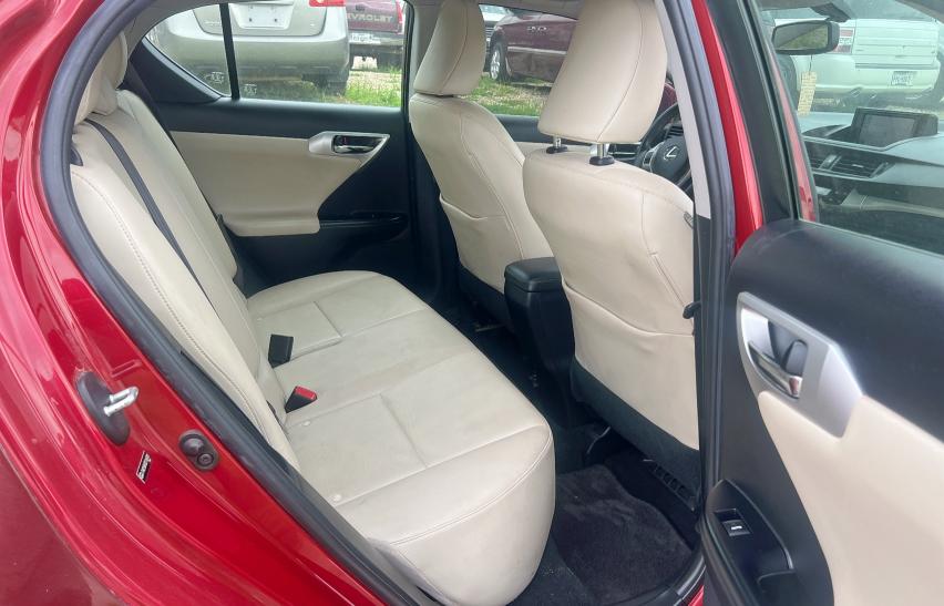 Хэтчбеки LEXUS CT 200 2013 Бордовый
