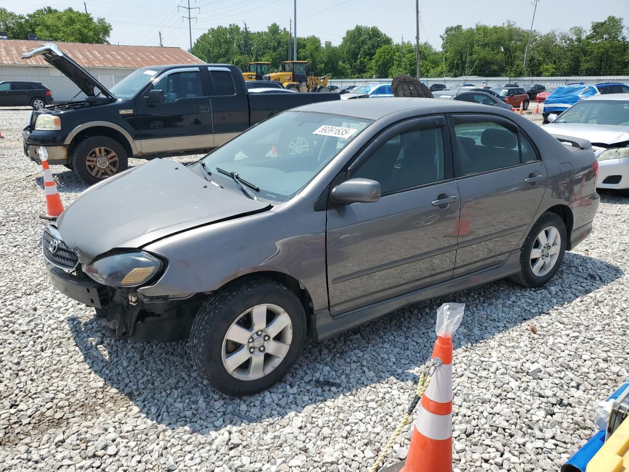 2007 Toyota Corolla Ce en Venta en Columbus, OH - Front End