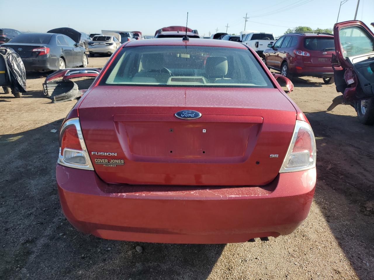 2007 Ford Fusion Se VIN: 3FAHP07Z97R201396 Lot: 61607295