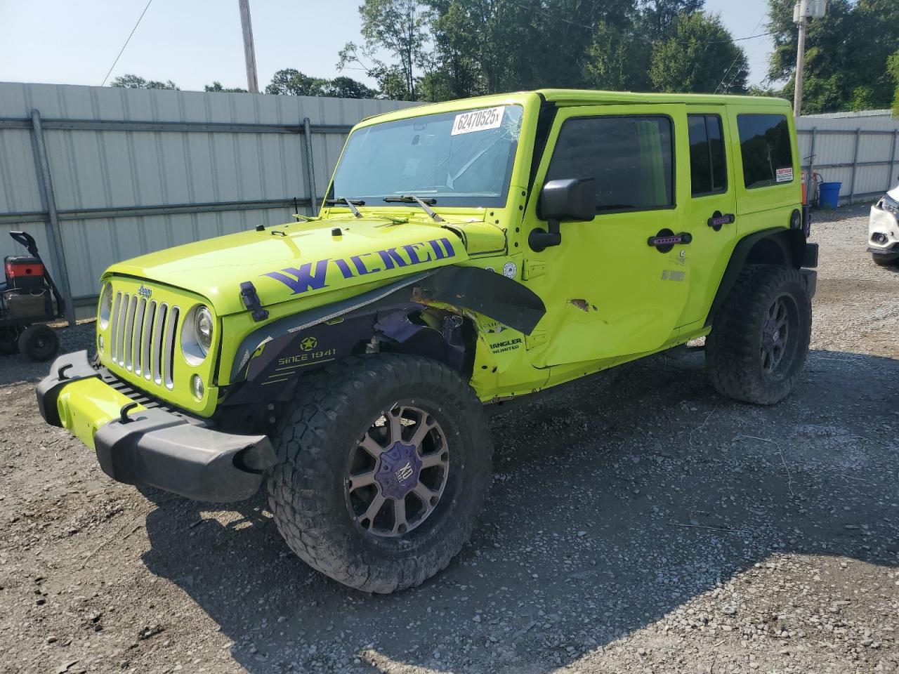 JEEP WRANGLER 2016 VIN 1C4BJWEG6GL330913