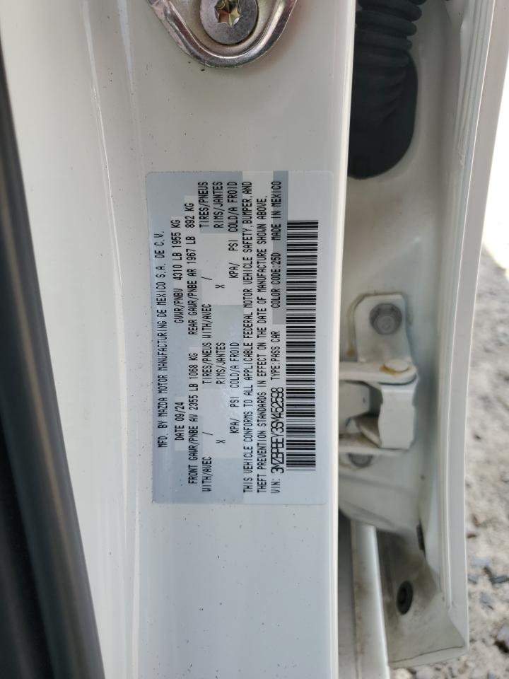 2025 Mazda 3 Premium Plus VIN: 3MZBPBEY3SM452598 Lot: 61422575