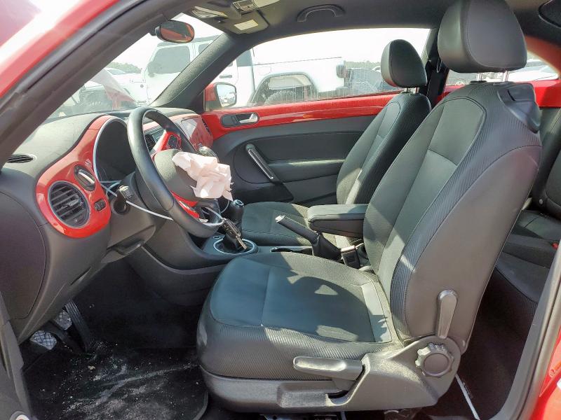 Hatchbacks VOLKSWAGEN BEETLE 2014 Czerwony