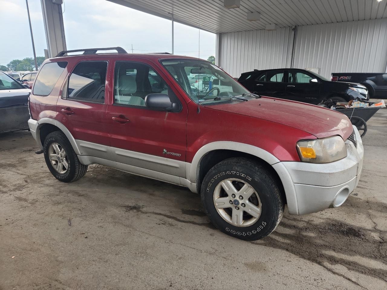 FORD ESCAPE 2007 VIN 1FMCU49HX7KA66728 zdjęcie 4