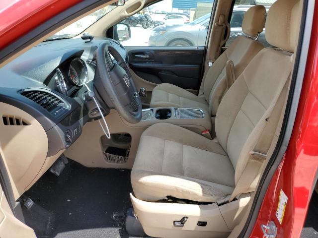  DODGE CARAVAN 2014 Красный