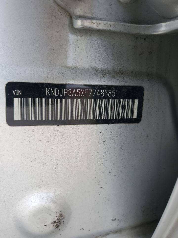 2015 Kia Soul + VIN: KNDJP3A5XF7748685 Lot: 62927905