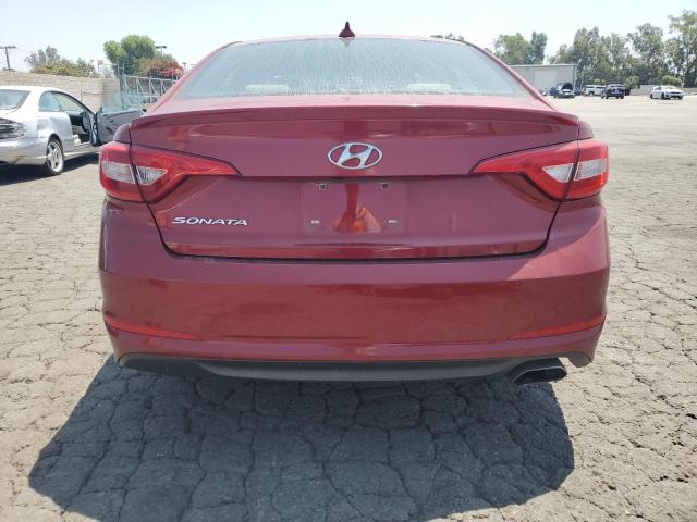 Sedans HYUNDAI SONATA 2016 Czerwony