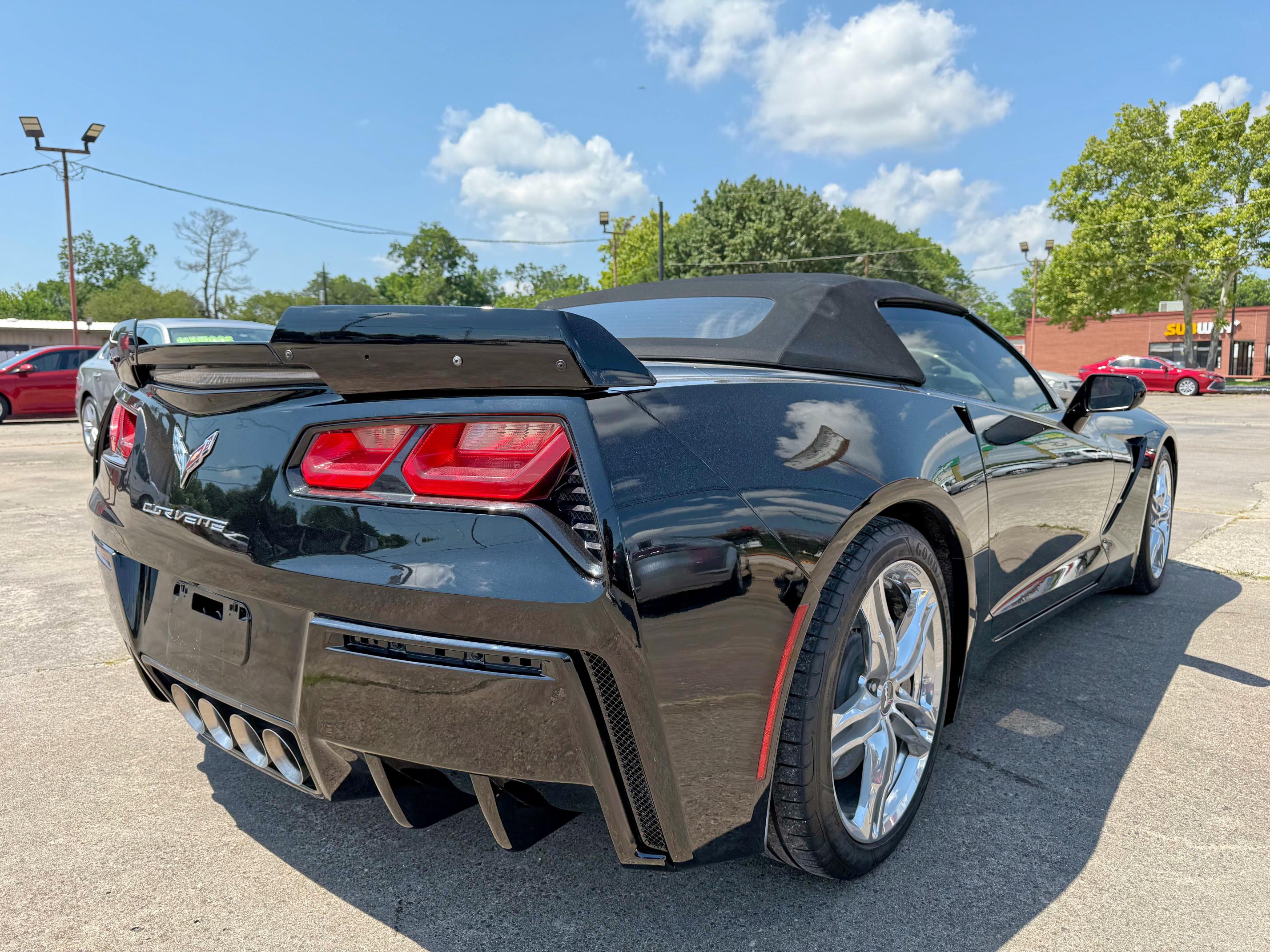 Cabriolets CHEVROLET CORVETTE 2017 Czarny