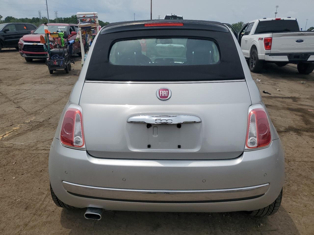 2012 Fiat 500 Lounge VIN: 3C3CFFER5CT126985 Lot: 61528825