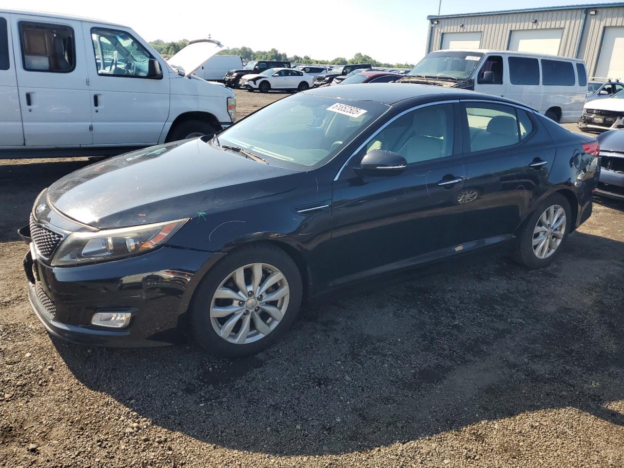 2015 Kia Optima Ex на продаже в Waldorf, MD - Front End