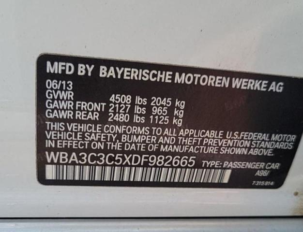 2013 BMW 320 I XDRIVE  