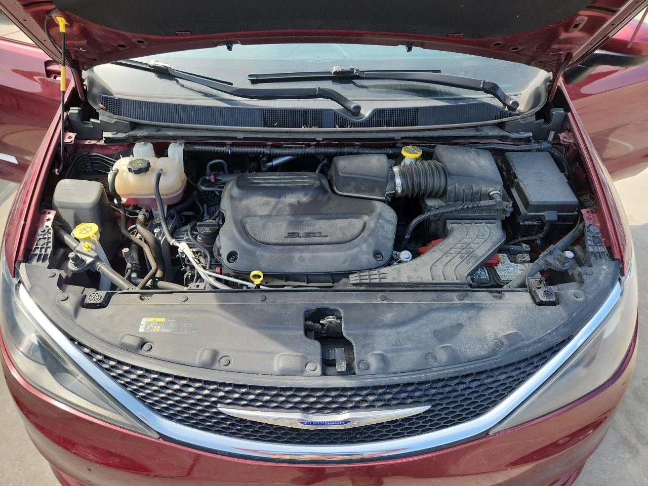 2020 Chrysler Voyager Lx VIN: 2C4RC1CG7LR158505 Lot: 61234645