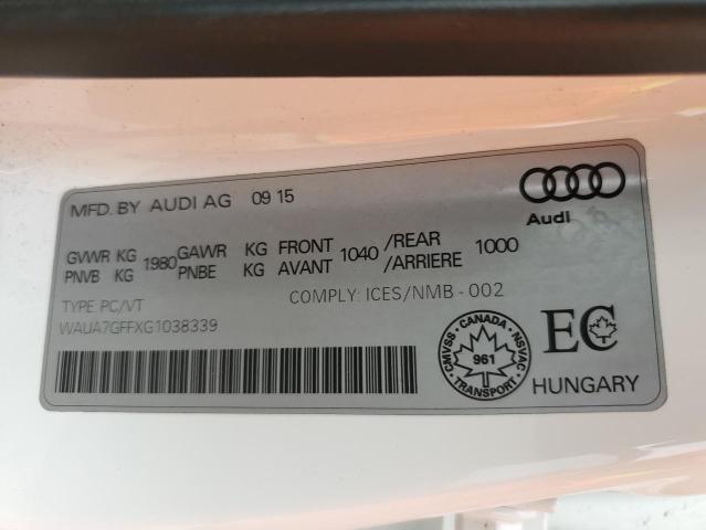 2016 AUDI A3 PREMIUM