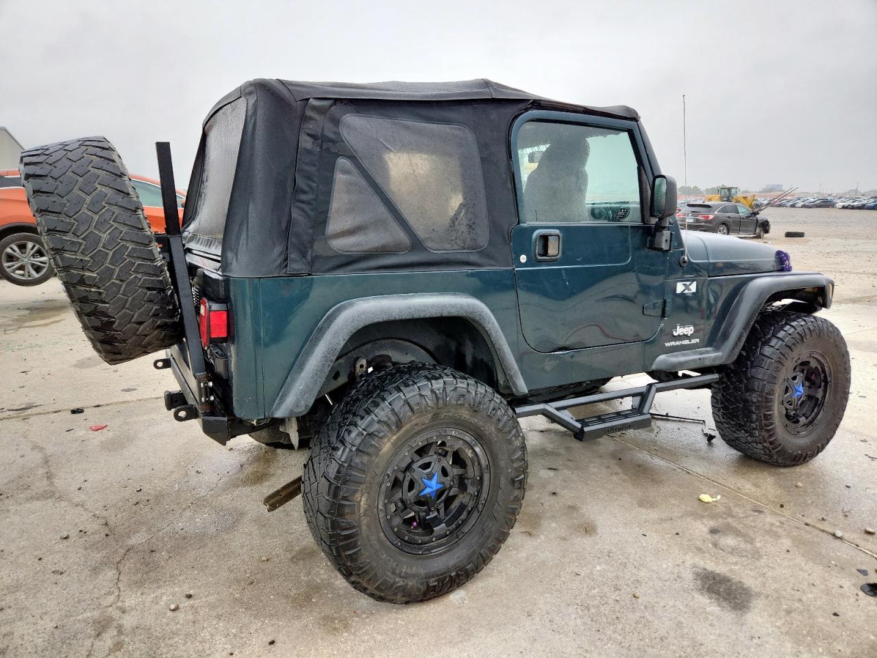 2005 Jeep Wrangler X blue null gas 1J4FA39S35P333959 photo #4