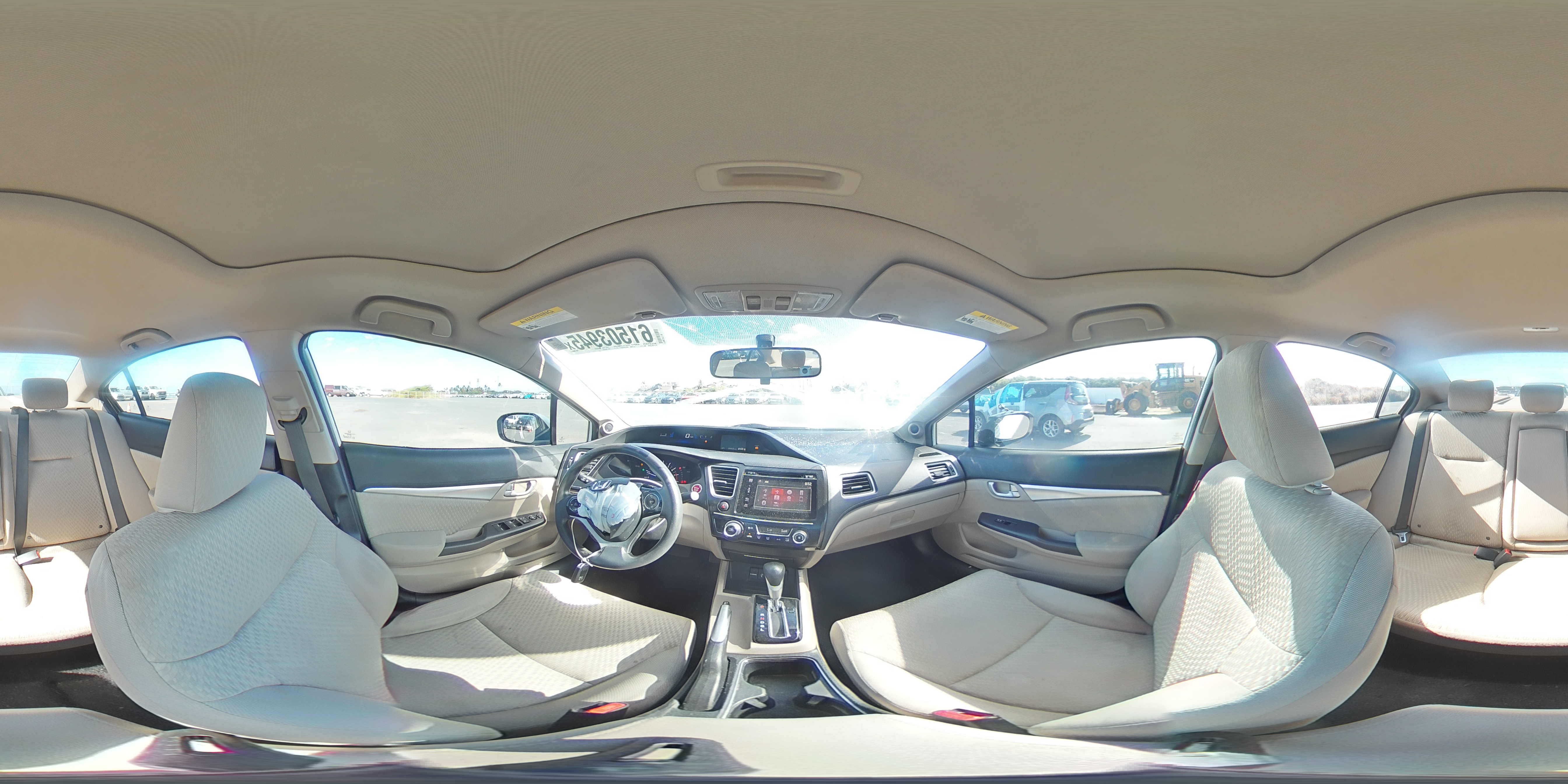 2014 Honda Civic Ex VIN: 19XFB2F80EE065698 Lot: 61503945