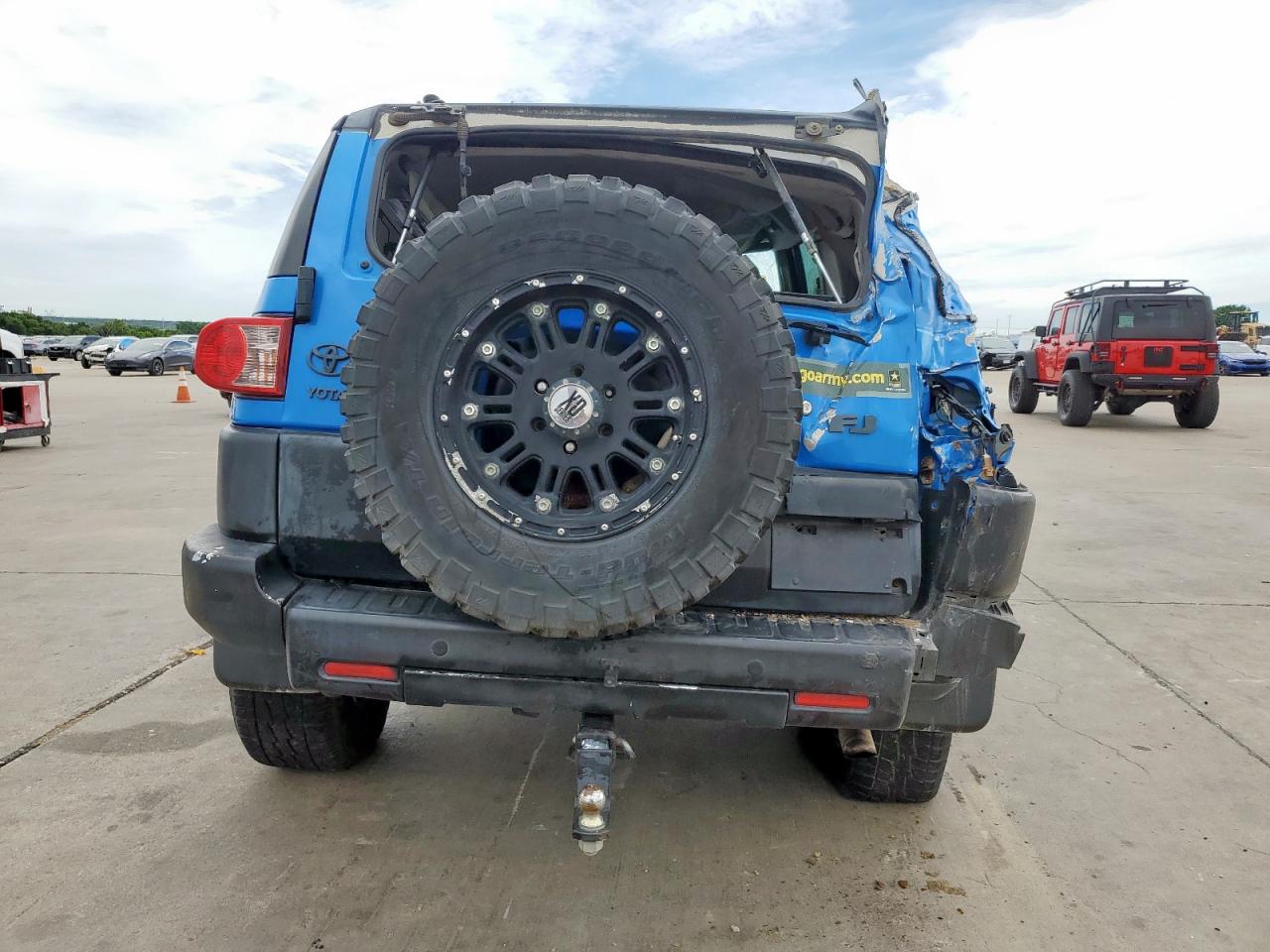 2007 Toyota Fj Cruiser VIN: JTEBU11F070021930 Lot: 60478125