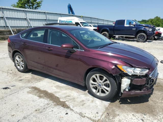  FORD FUSION 2017 Бордовый