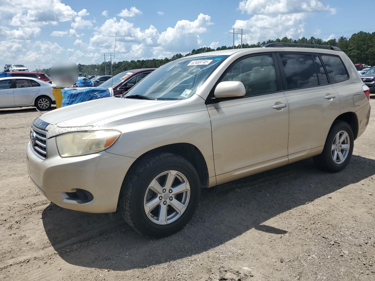 TOYOTA HIGHLANDER 2008 VIN JTEDS41A782045510