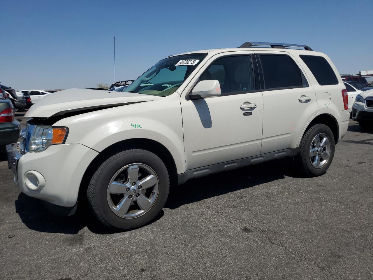 2012 Ford Escape Limited zu verkaufen in North Las Vegas, NV - Front End