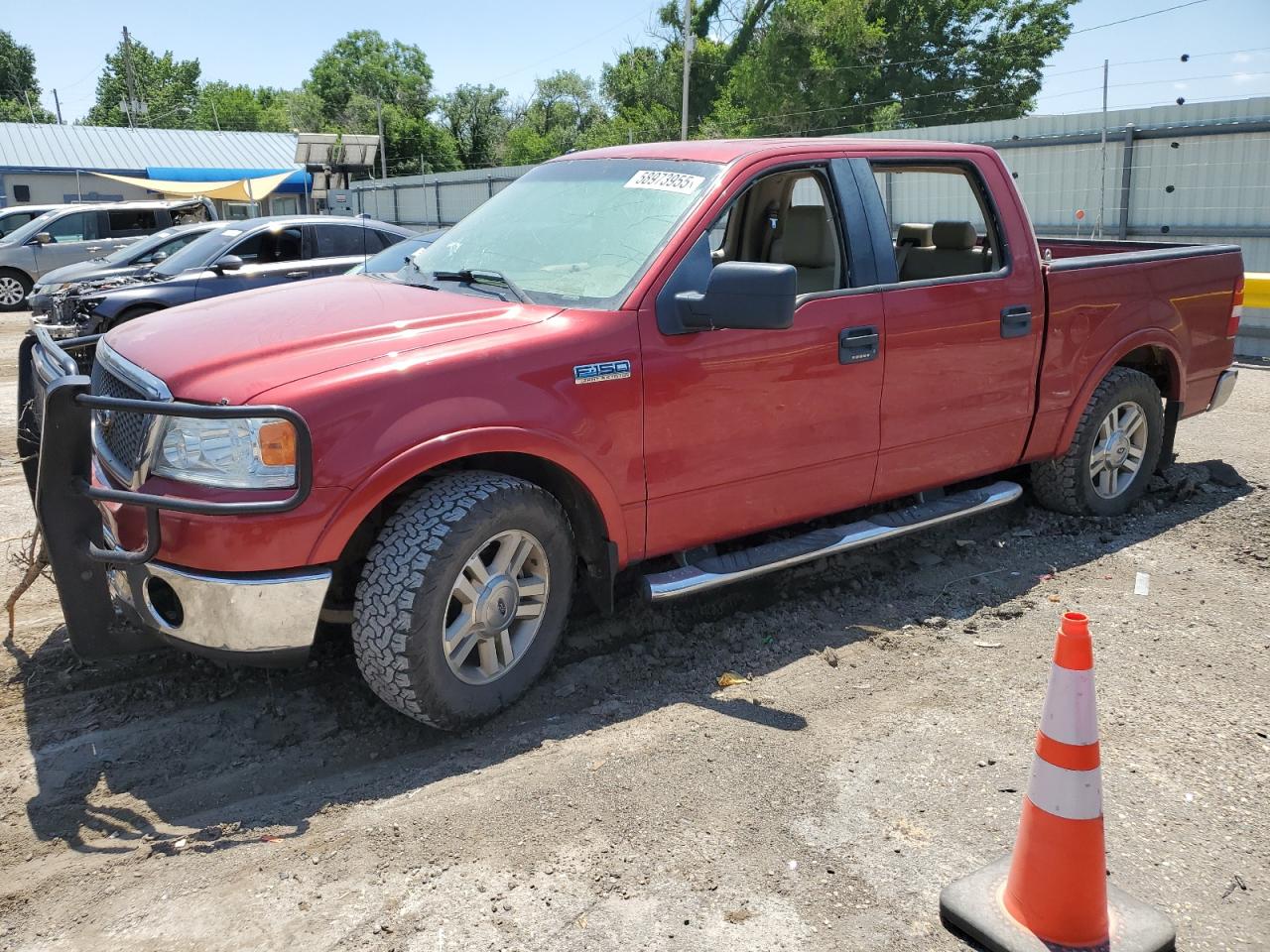 2008 Ford F150 Supercrew na sprzedaż w Wichita, KS - Minor Dent/Scratches