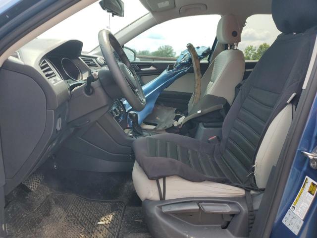  VOLKSWAGEN TIGUAN 2018 Синий