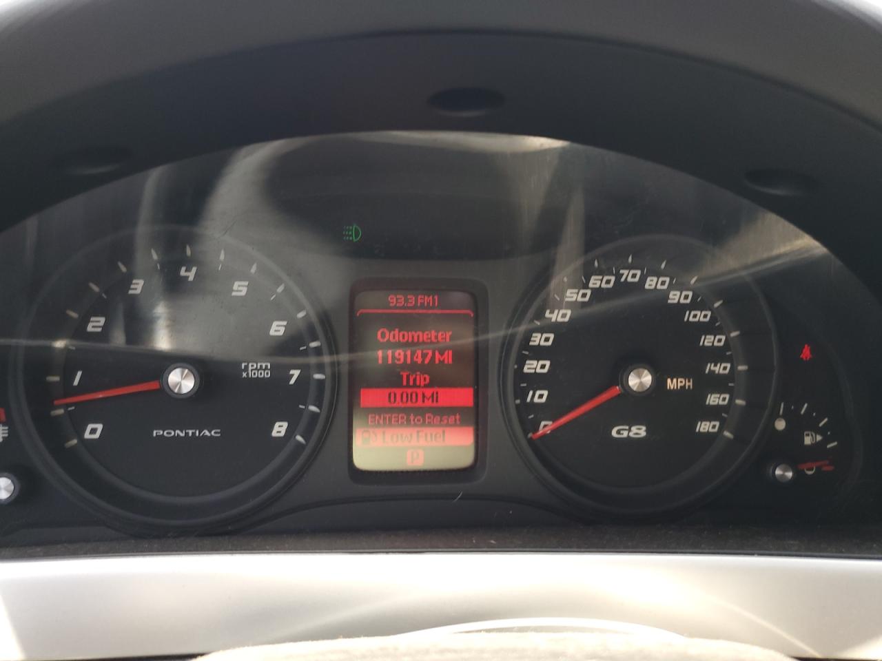 2009 Pontiac G8 VIN: 6G2ER57759L180798 Lot: 62595405