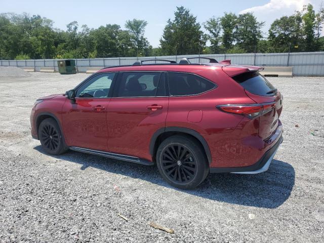  TOYOTA HIGHLANDER 2023 Czerwony
